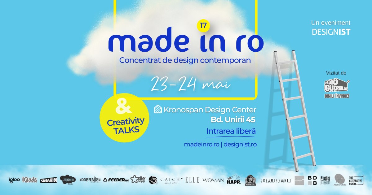 Made in RO, evenimentul de design contemporan, revine pe 23-24 mai cu o nouă ediție