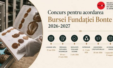 Muzeul Național de Artă al României lansează concursul pentru acordarea Bursei Bonte 2026 – 2027 