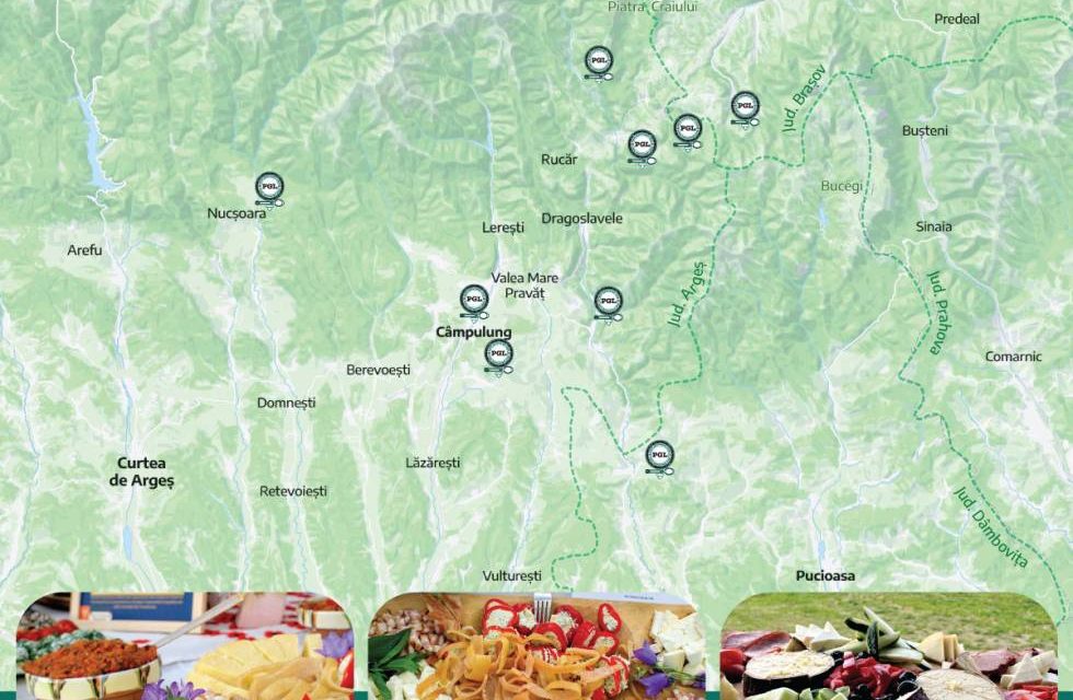 Unde mănânci direct la gazdă: S-a lansat harta Punctelor Gastronomice Locale din sudul Munților Făgăraș