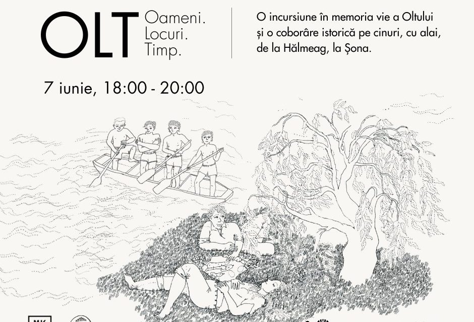 Coborâre istorică cu cinuri pe râul Olt și expoziție dedicată râului, în satul Șona: un demers de reapropiere a oamenilor și comunităților de Olt, în trecerea sa prin Țara Făgărașului