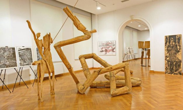 Expoziţia personală Mircia Dumitrescu, desen, gravură, sculptură la Muzeul Național de Artă al Moldovei, Chișinău