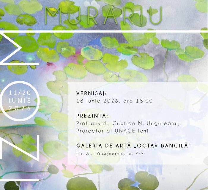 Expoziție Bianca Murariu „Rizom” @ Galeria de Artă “Octav Băncilă” a U.A.P.R. Filiala Iași
