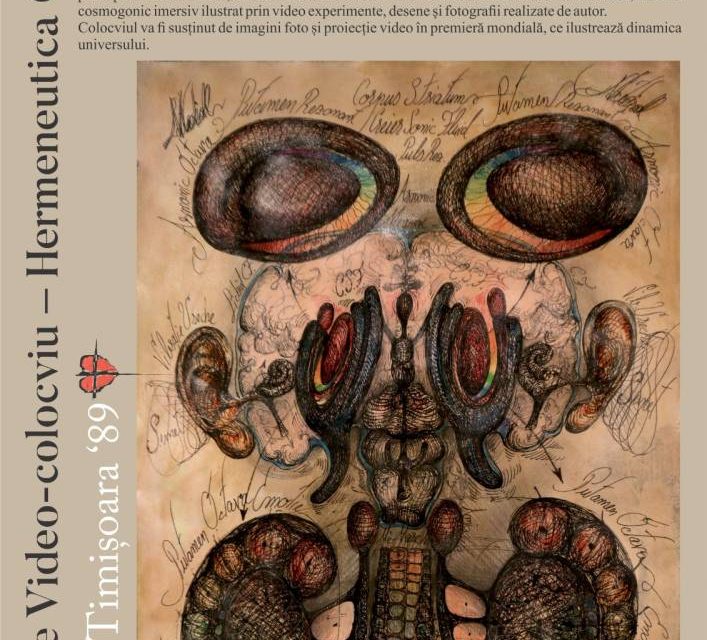 Expoziție Gabriel Kelemen Video-colocviu „Hermeneutica Genezei”, la Fundația „Timișoara ’89”