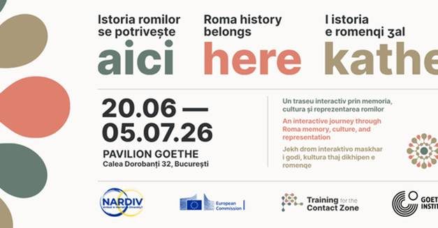 Expoziție „Istoria Romilor se potrivește aici” @ Goethe-Institut București