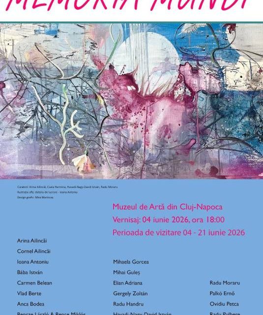 Expoziție „Memoria Mundi” organizată de Filiala Cluj-Napoca a UAPR la Muzeul de Artă din Cluj-Napoca