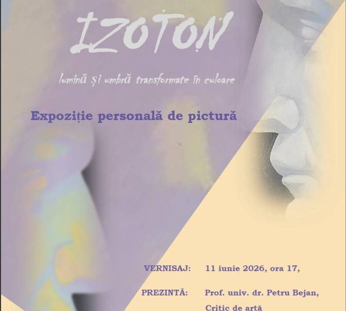 Expoziție personală de pictură Carmen Cărăușu „Izoton” @ Galeria de Artă “Studio 7/9” a U.A.P.R. Filiala Iași