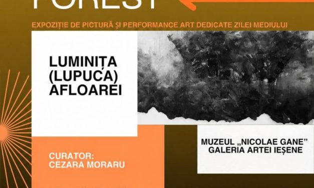 Luminița Afloarei „Ashes of the Forest” – expoziție dedicată Zilei Mondiale a Mediului, la Muzeul „Nicolae Gane” – Galeria Artei Ieșene