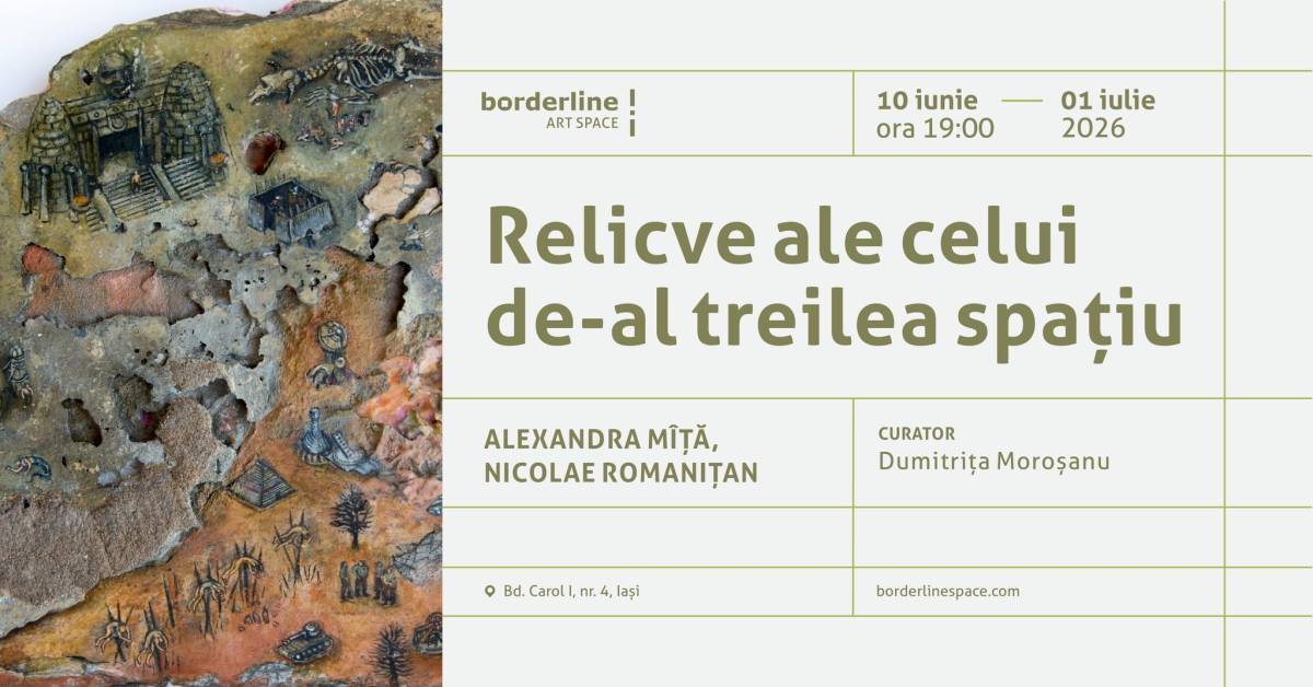 Pictură și sculptură clujeană – Alexandra Mîță și Nicolae Romanițan la Borderline Art Space, Iași