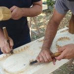 Cercetare vizuală în 20 de localități din Gorj, cu peste 35 de porți tradiționale documentate. Rezidență la Muzeul Arhitecturii Populare Curtișoara: o poartă din 1846 și una care se cioplește acum